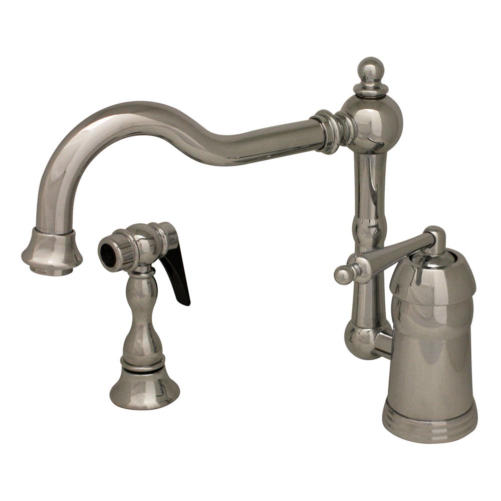 Legacyhaus Single Lever Handle Faucet with Traditional Swivel Spout an ...