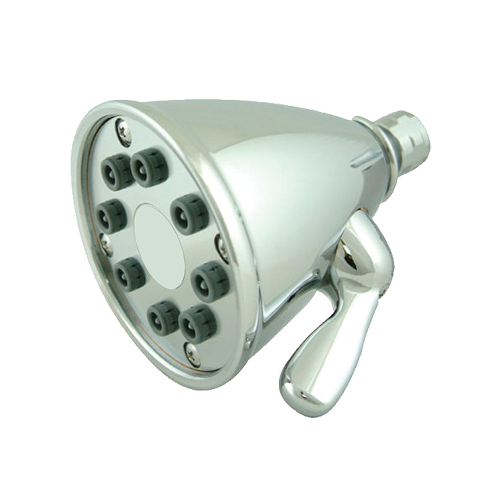 Showerhaus Round Showerhead with 8 Spray Jets - Solid Brass