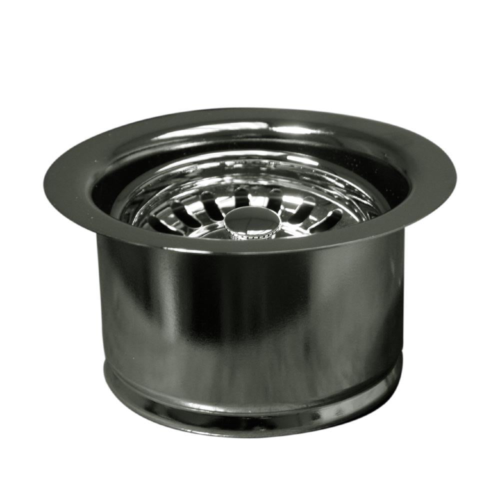 3-1/2&quot; Waste Disposer Trim with Matching Basket Strainer for Deep Fireclay Sinks