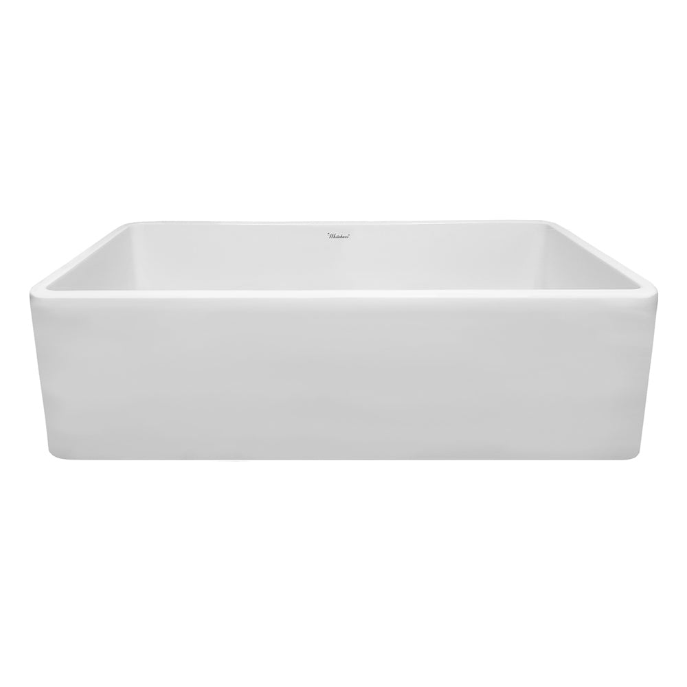 Duet Series 36" reversible sink with smooth front apron
