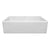 Duet Series 36" reversible sink with smooth front apron