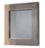 New Generation Matte Square Mirror with Stainless Steel Frame