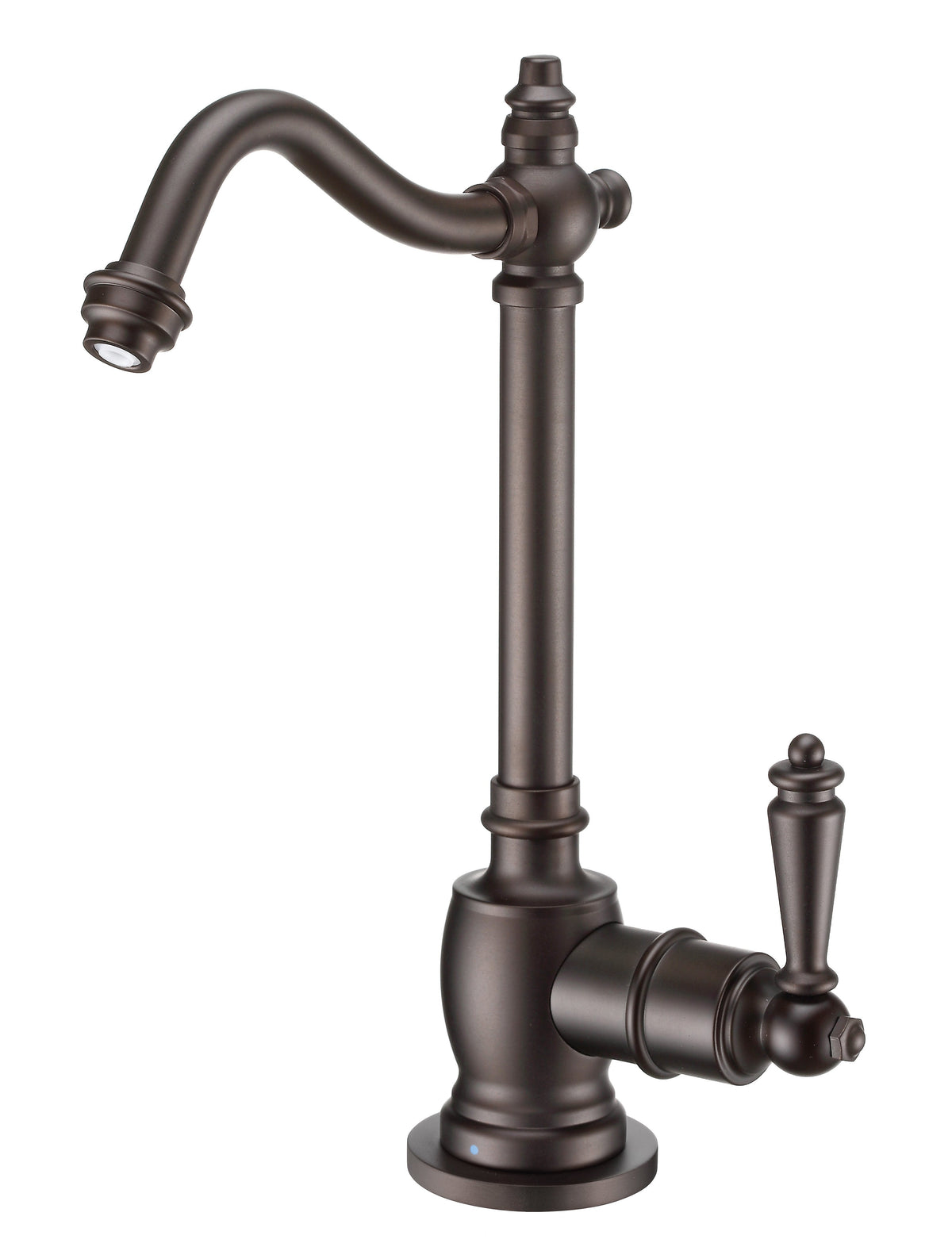 Point of Use Cold Water Drinking Faucet with Traditional Swivel Spout