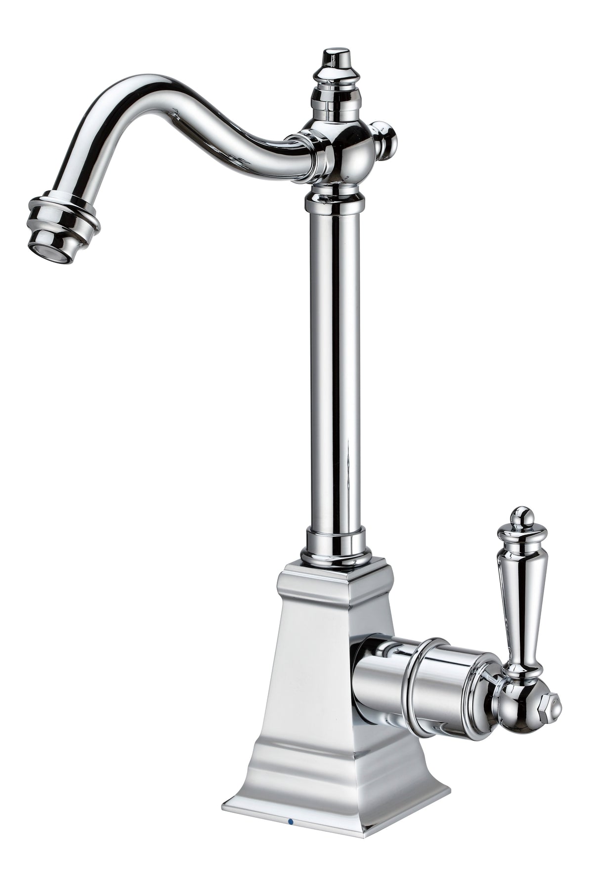 Point of Use Cold Water Drinking Faucet with Traditional Swivel Spout
