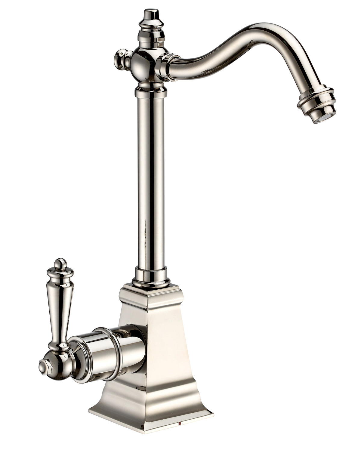 Point of Use Instant Hot Water Drinking Faucet with Traditional Swivel Spout