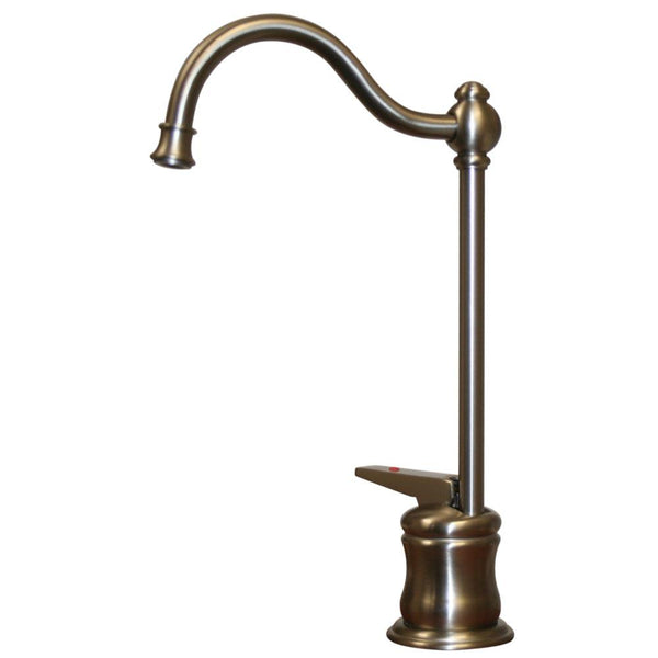 Point of Use Instant Hot Water Faucet with Traditional Spout and Self