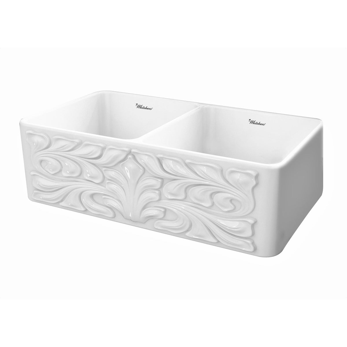 Whitehaus Collection 30 Reversible Single Bowl Fireclay Sink Set with