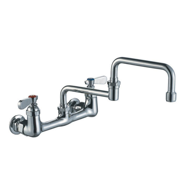 Heavy Duty Wall Mount Utility Faucet with Double Jointed