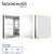 Medicinehaus Recessed Single Mirrored Door Medicine Cabinet with Outlet, Defogger, LED Power Button and Dimmer for Light