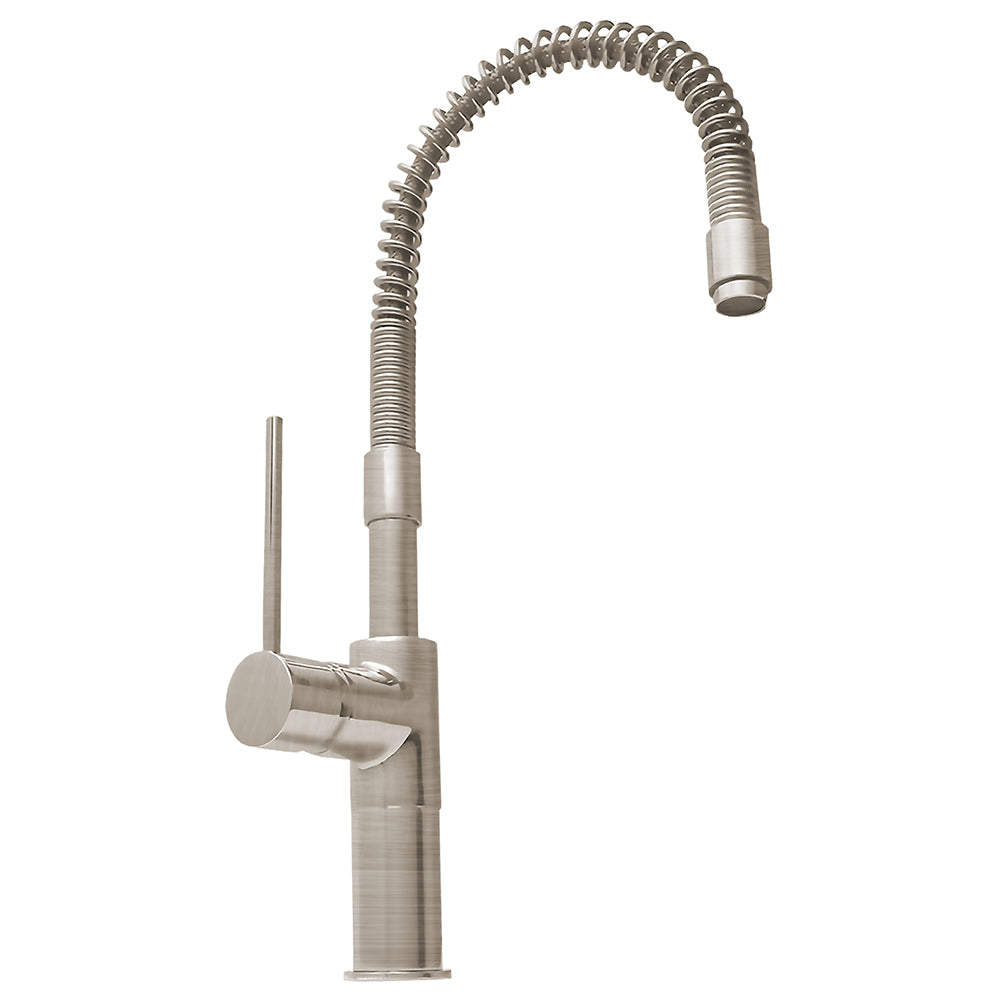 Metrohaus Commercial Single Lever Kitchen Faucet with Flexible Spout
