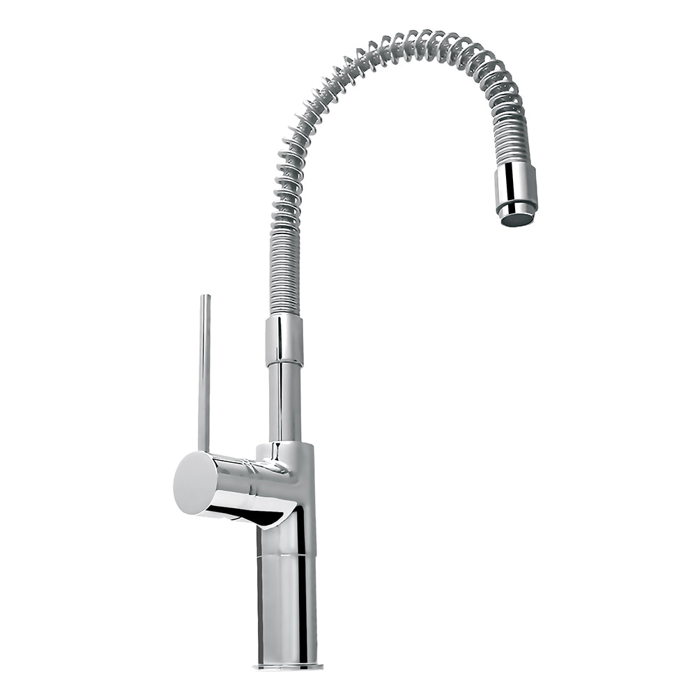 Metrohaus Commercial Single Lever Kitchen Faucet with Flexible Spout