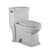 Magic Flush Eco-Friendly One Piece Single Flush Toilet with Elongated Bowl and 1.28 GPF capacity