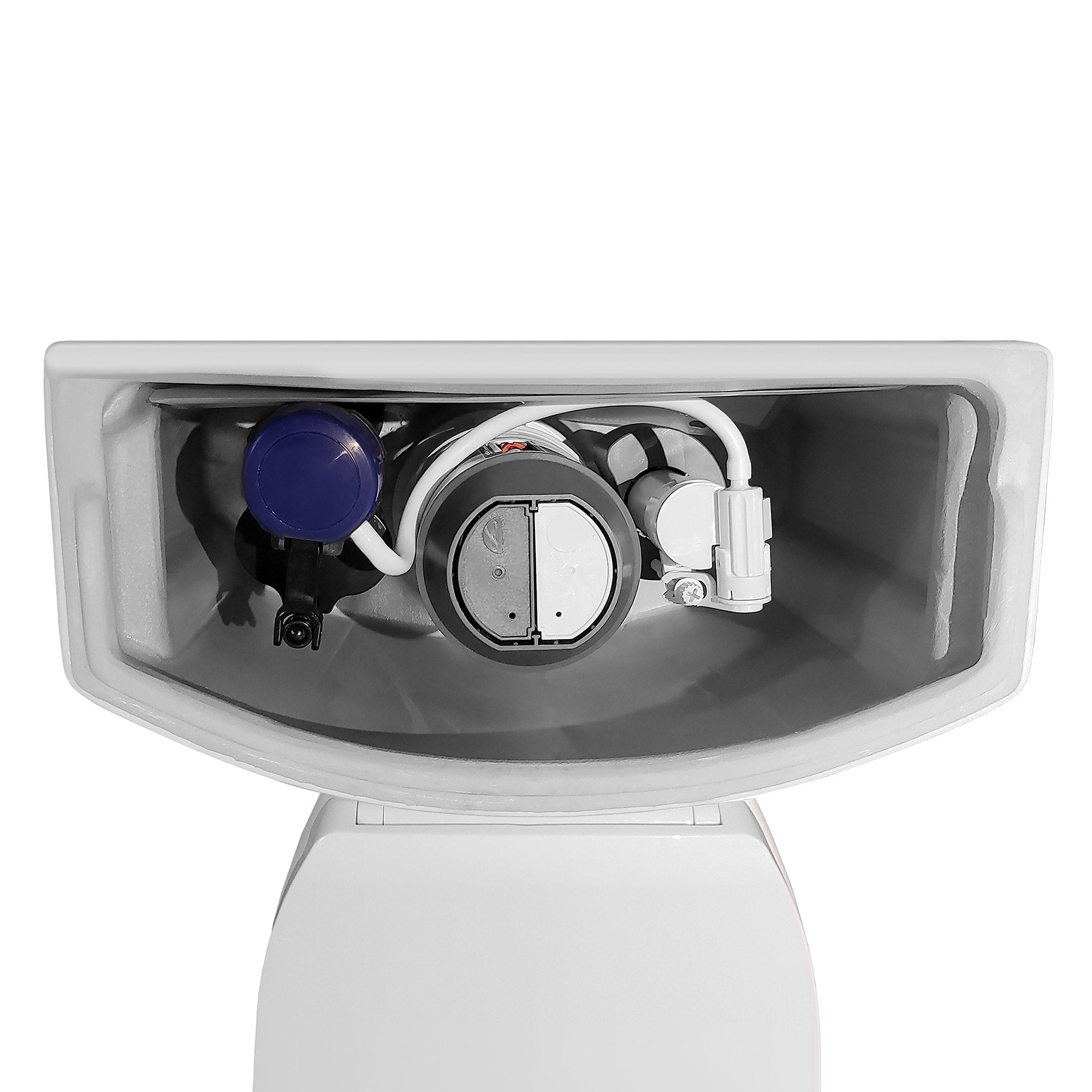 Magic Flush Eco-Friendly One Piece Toilet with a Siphonic Action Dual Flush System, Elongated Bowl 1.3/0.9 GPF