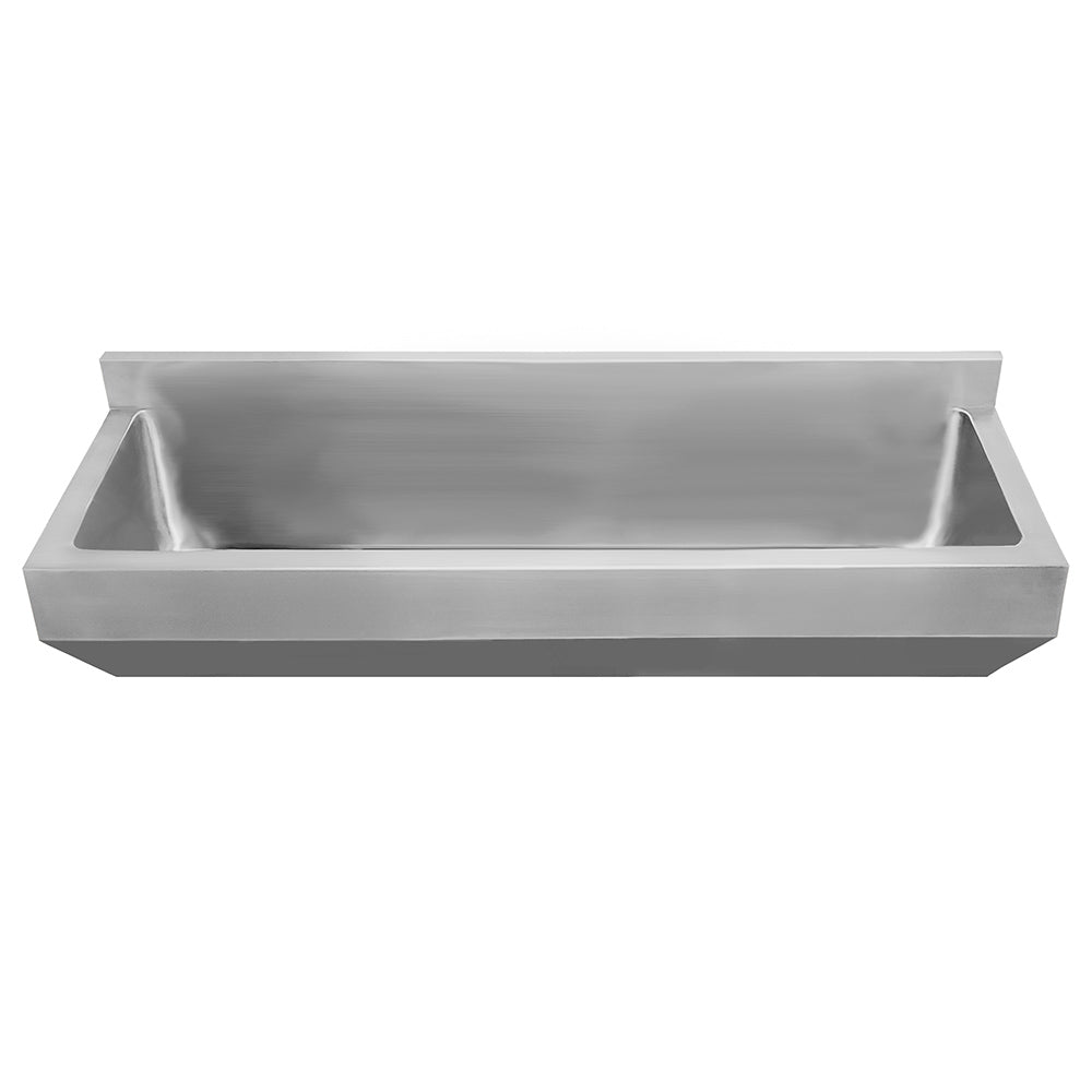 47" Noah's Collection stainless steel single bowl wall mount utility sink