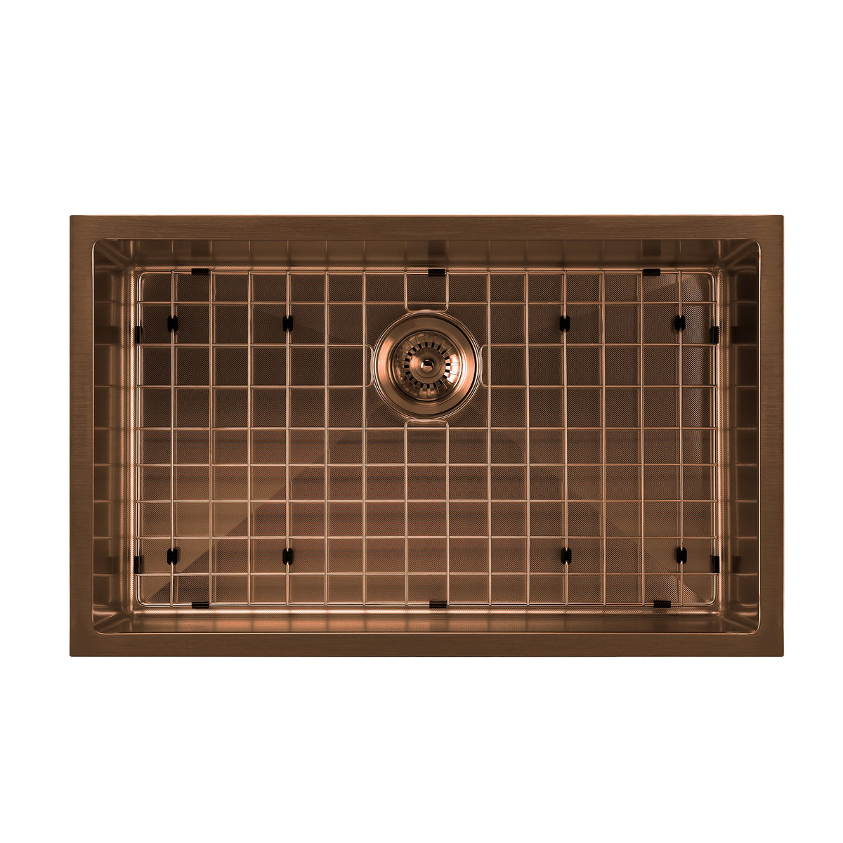 Undermount/Drop-In Single Bowl Stainless Steel Kitchen Sink Set: 16 Gauge, Linen Textured Inner Bowl