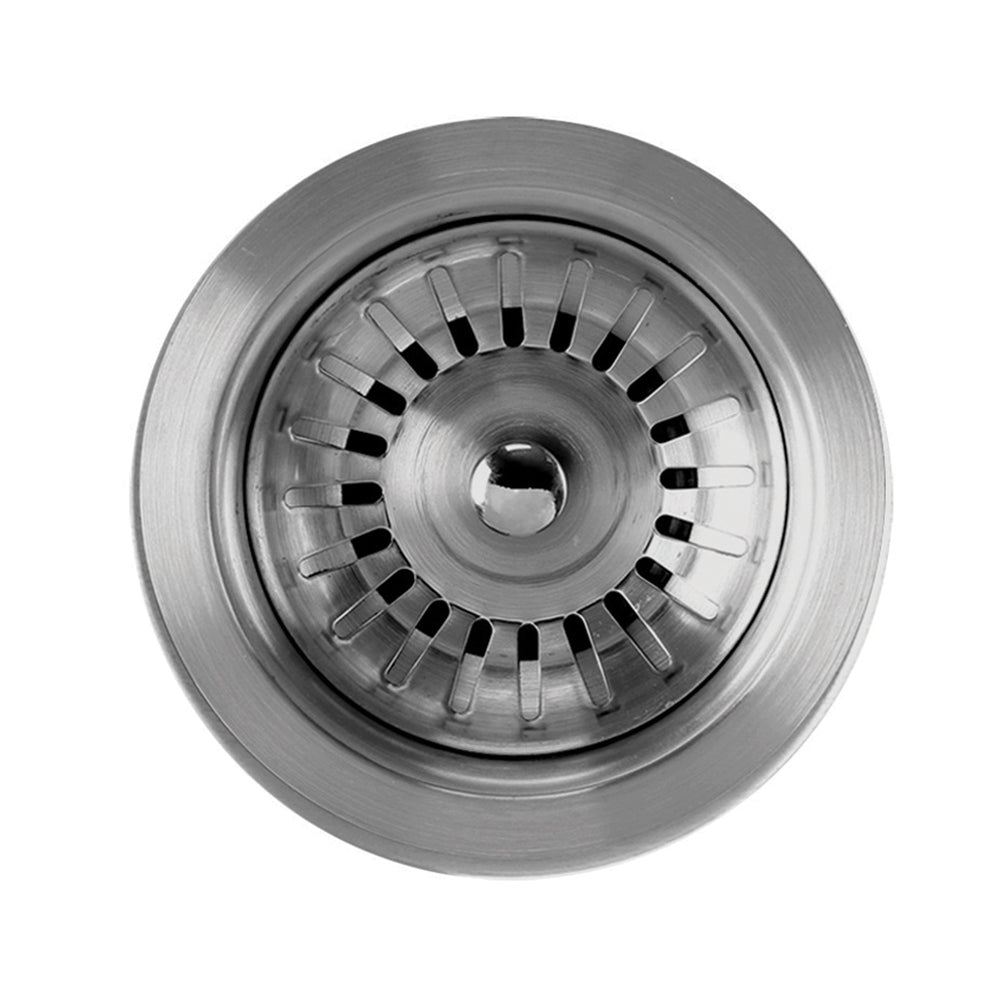3-1/2" Brushed Stainless Steel Basket Strainer For Kitchen Sink Drain