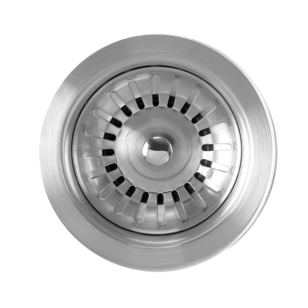 3-1/2" Brushed Stainless Steel Basket Strainer For Kitchen Sink Drain