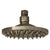 Showerhaus Round Rainfall Showerhead with 62 Spray Nozzles - Solid Brass Construction with Adjustable Ball Joint