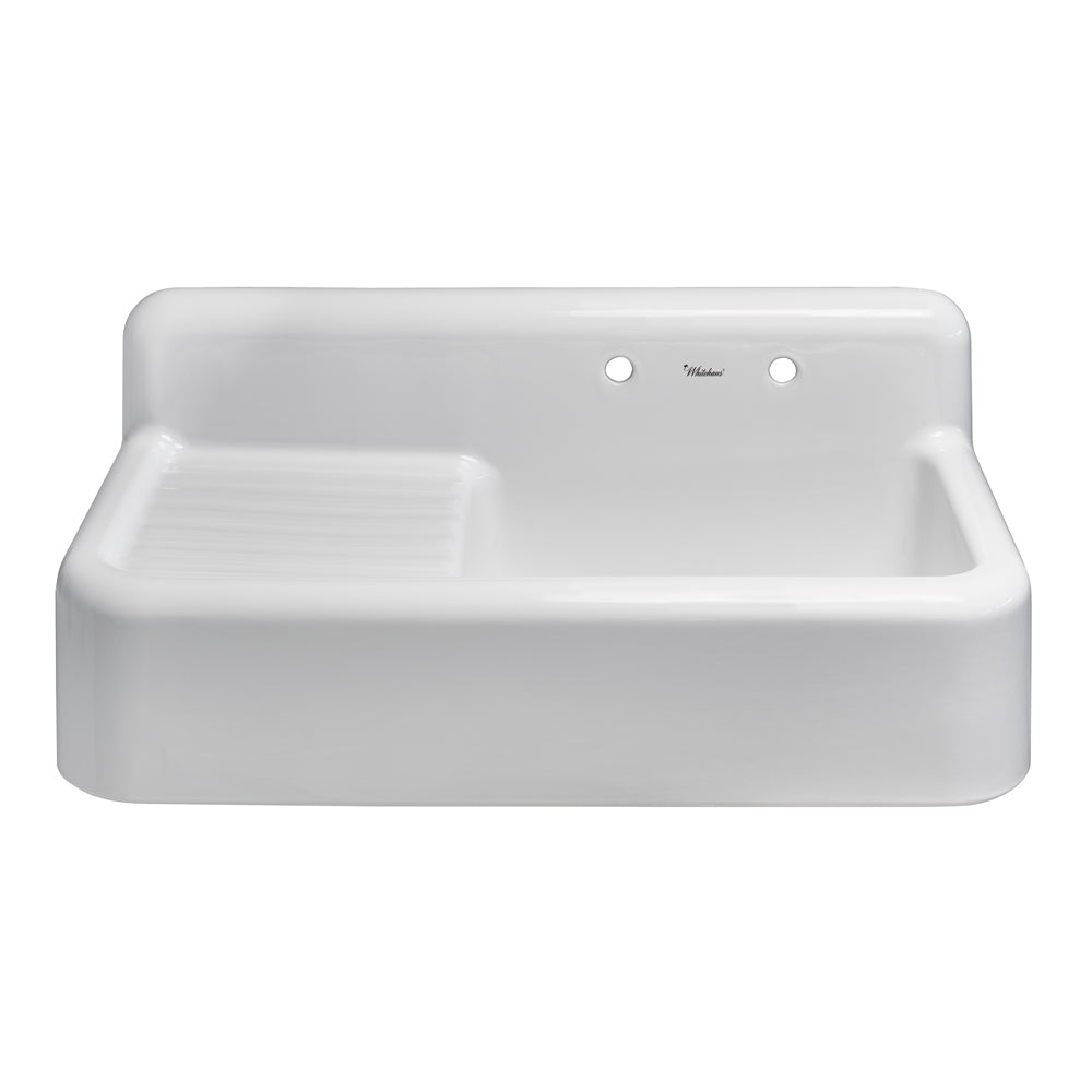 Front A Single Bowl Fireclay Sink