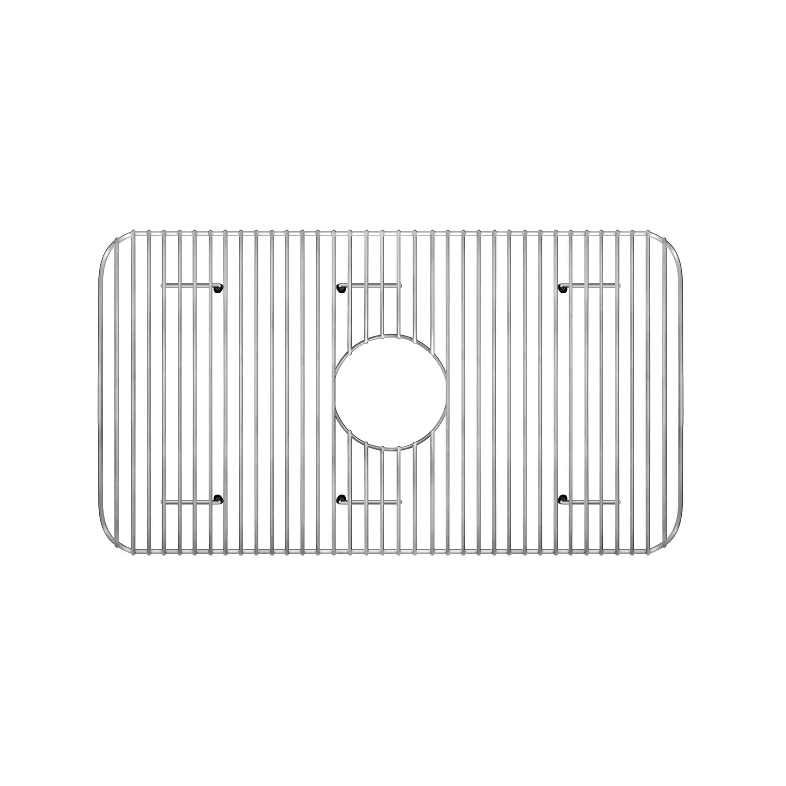 Stainless Steel Sink Grid for Whitehaus Fireclay Sinks WHFLPLN3018, WHFLATN3018, WHFLCON3018, WHFLRPL3018 and WHFLGO3018