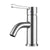 Waterhaus Solid Stainless Steel, single hole, extended single lever lavatory faucet