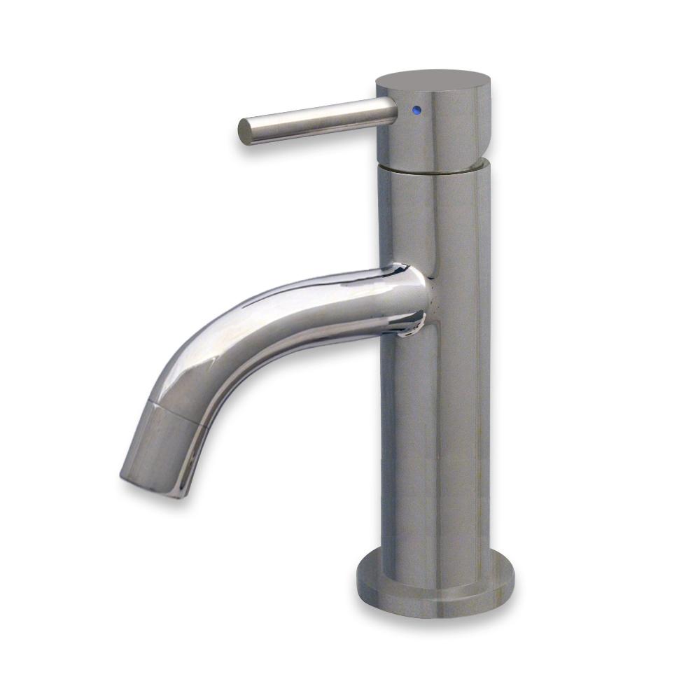 Waterhaus solid stainless steel, single lever small lavatory