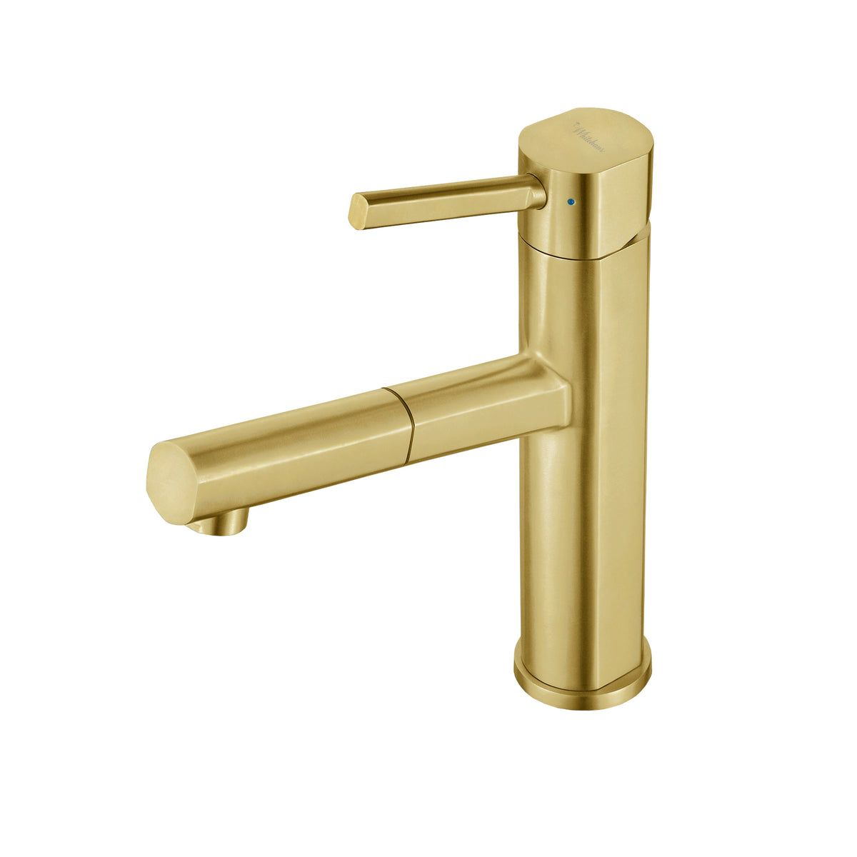 Stainless Steel Single Lever Kitchen Faucet with Pull-out Head and Stream Mode