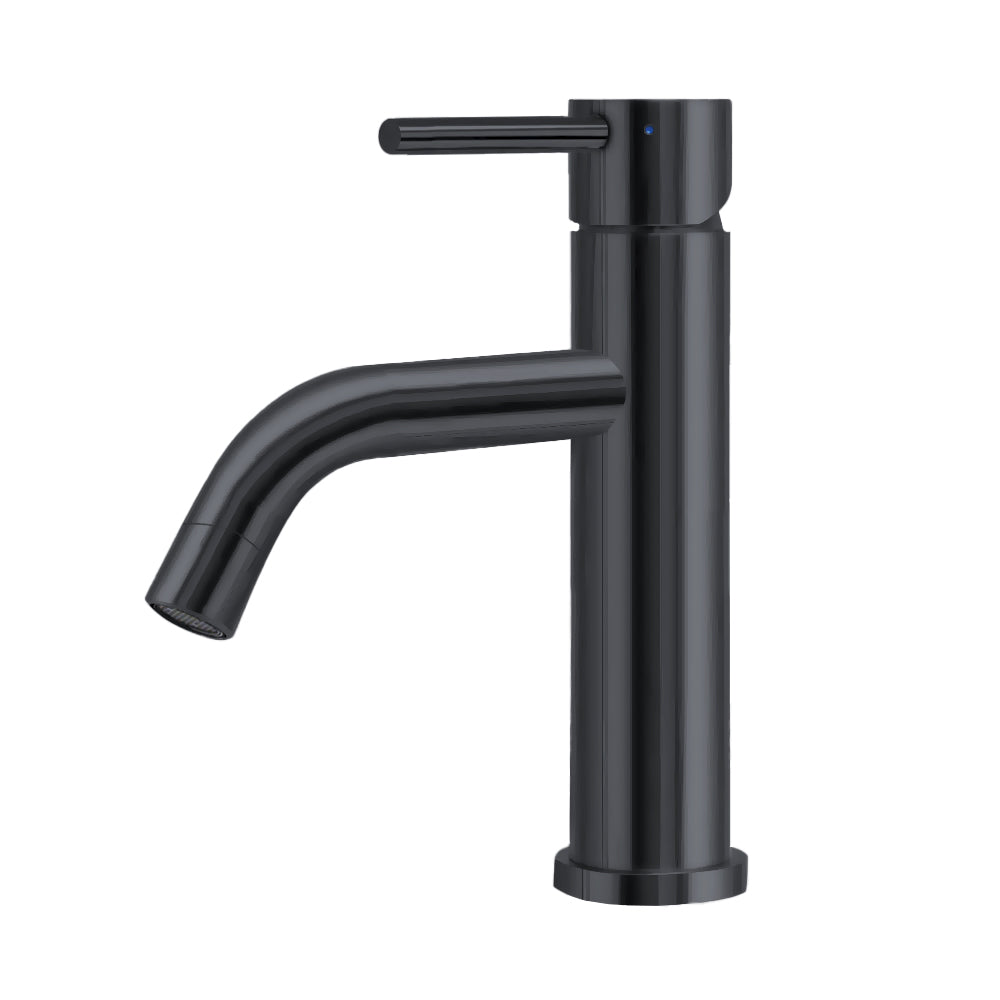 Lead-free Solid Stainless Steel Single Lever Elevated Lavatory Faucet