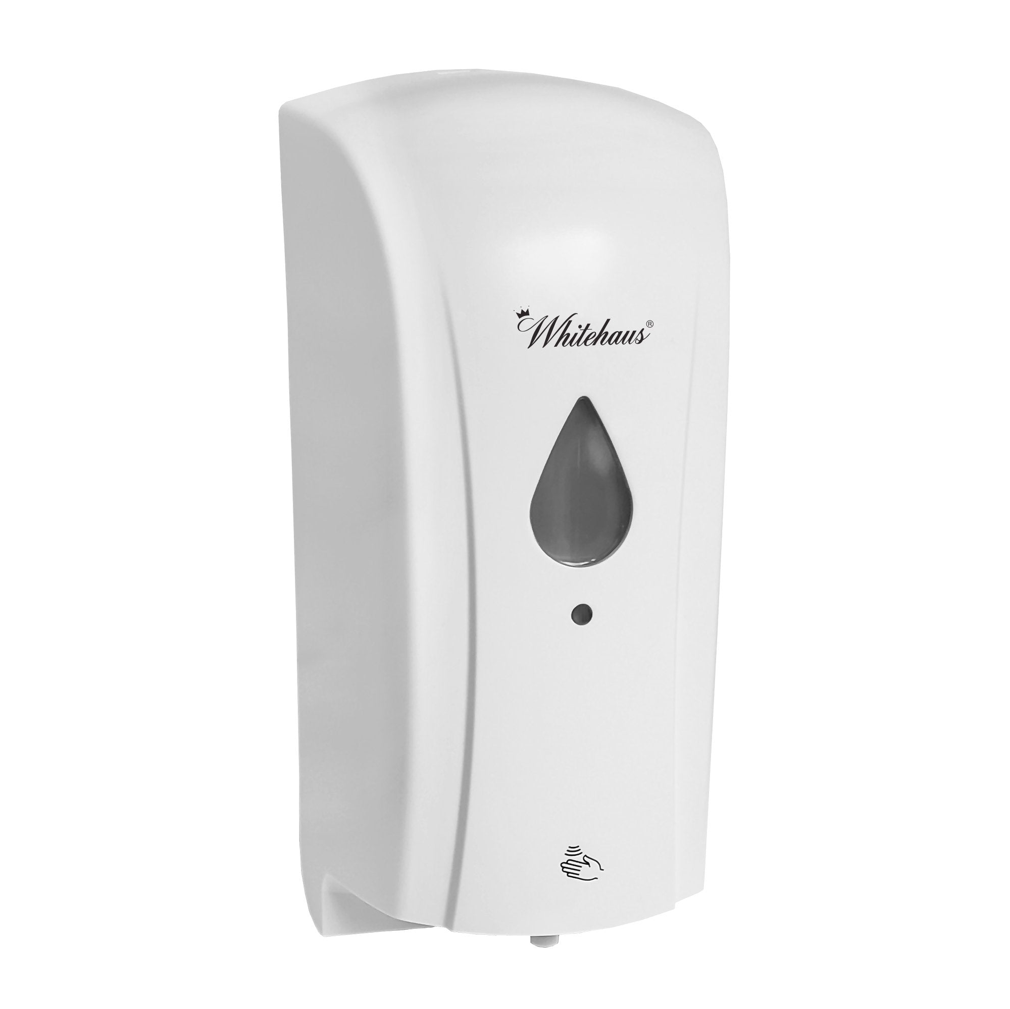 Soaphaus White Hands-free multi-function soap dispenser with sensor technology.