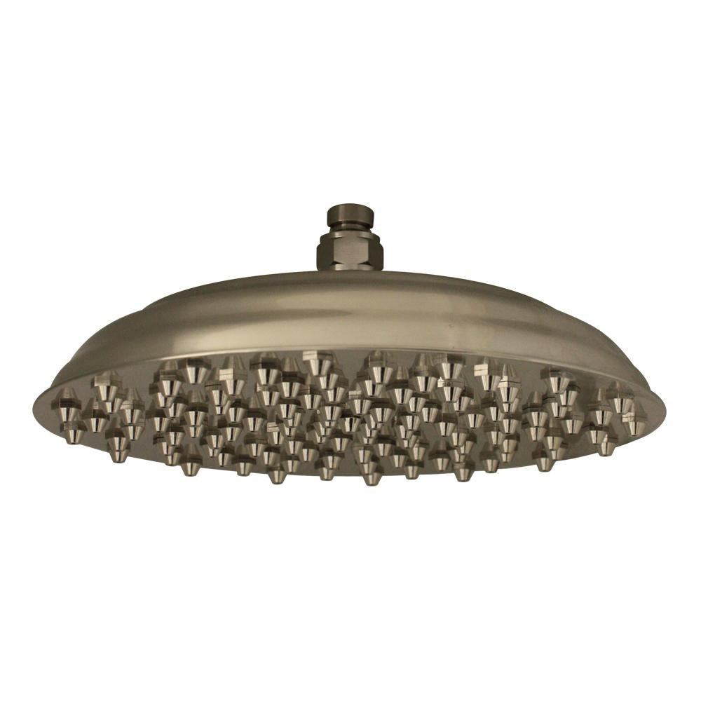Showerhaus Large Sunflower Rainfall Showerhead with 108 Spray Nozzles - Solid Brass Construction with Adjustable Ball Joint