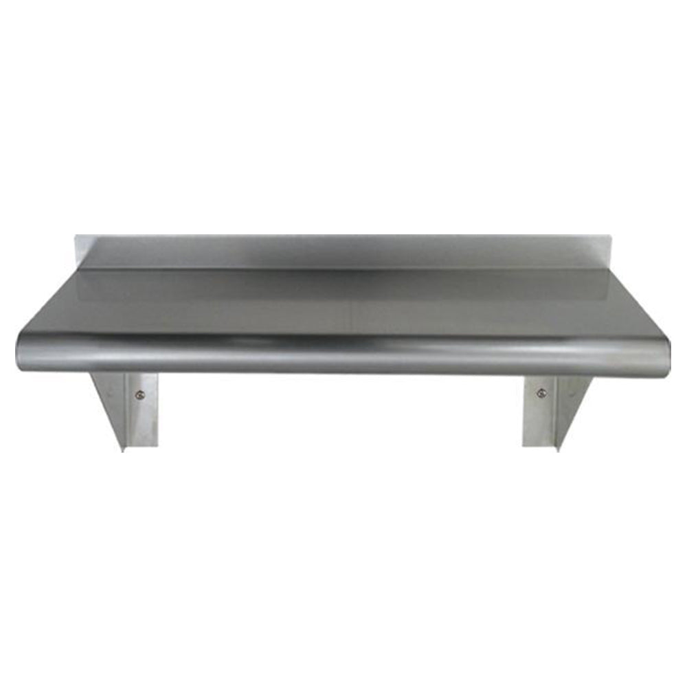 Culinary Equipment Pre-assembled Stainless Steel Shelf with Bull Nose Edge